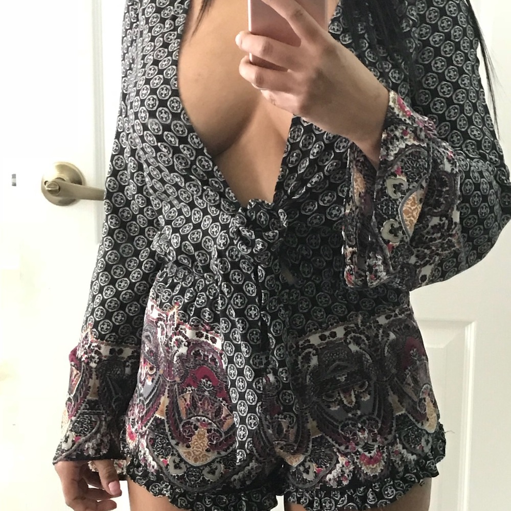Cotton candy romper